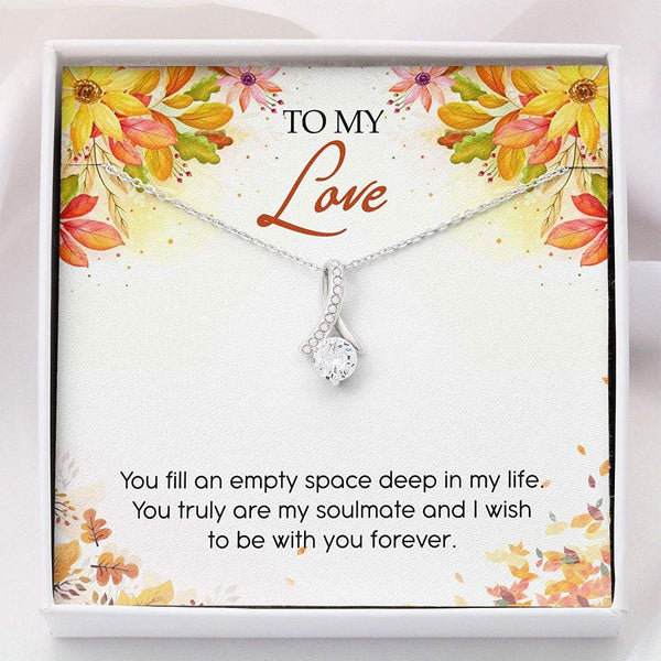 Special Heartfelt Gift For Female - Pure Silver Necklace Gift Set