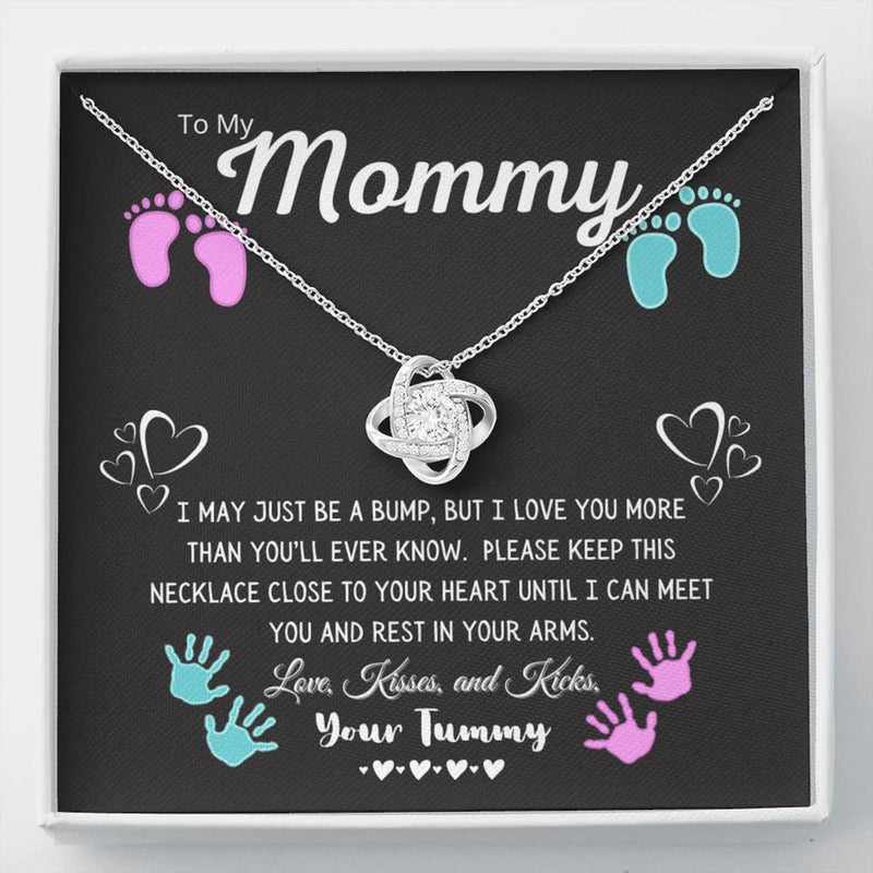 Perfect Gift for Mom to be/New Mom - Pure Silver Necklace Gift Set