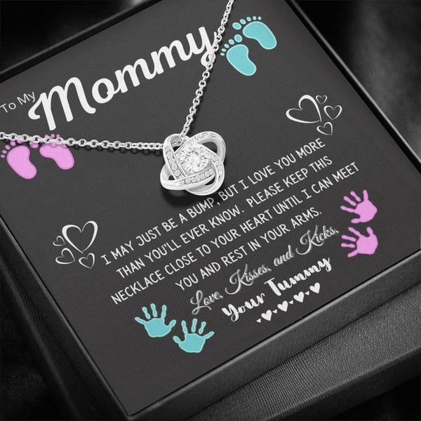 Perfect Gift for Mom to be/New Mom - Pure Silver Necklace Gift Set