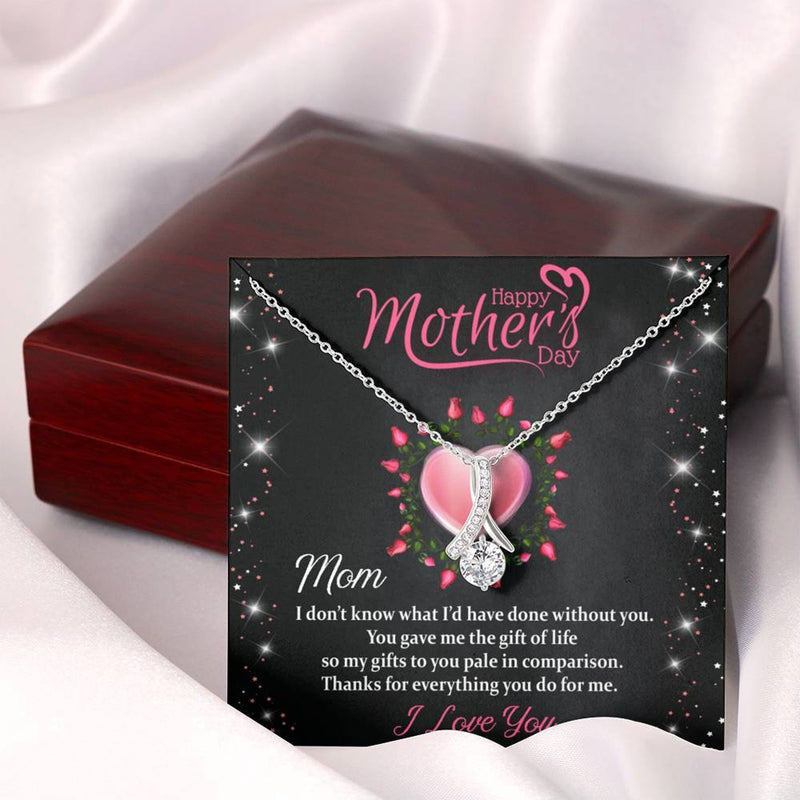 Stunning Mother's Day Gift Idea For Mom - Pure Silver Necklace Gift Set