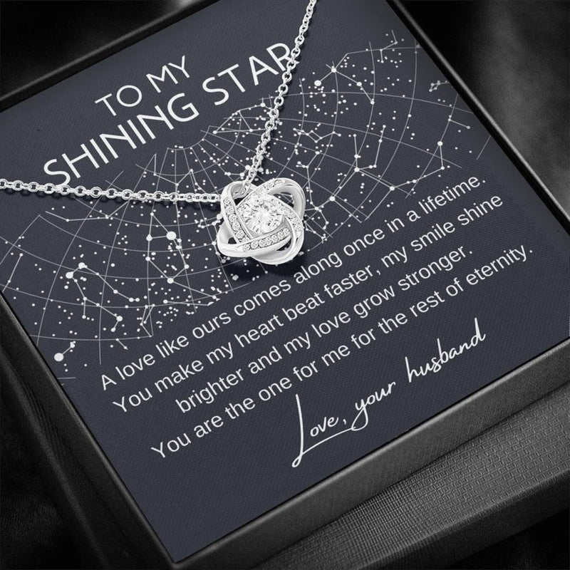 Amazing Heartfelt Gift For Wife - Pure Silver Necklace Gift Set