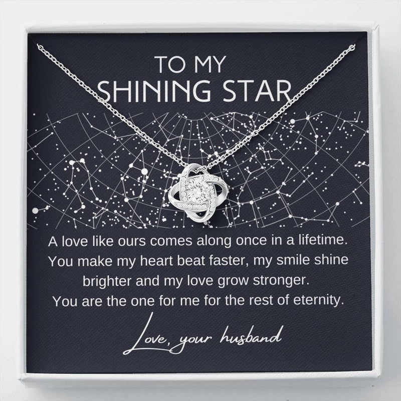 Amazing Heartfelt Gift For Wife - Pure Silver Necklace Gift Set
