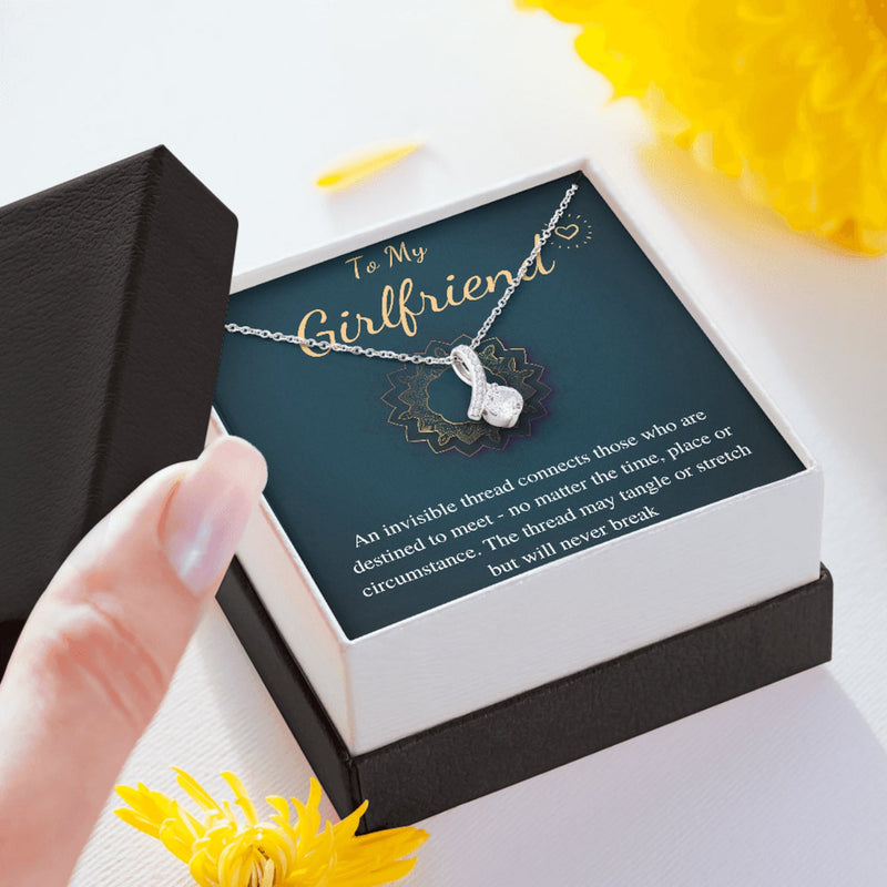 Romantic Birthday Gift For Girlfriend 2025 - Pure Silver Necklace Gift Set