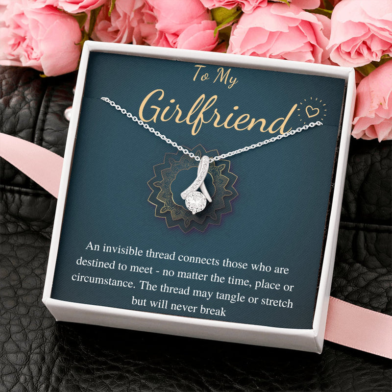 Romantic Birthday Gift For Girlfriend 2025 - Pure Silver Necklace Gift Set