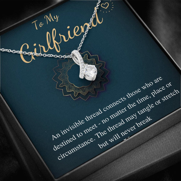 Romantic Birthday Gift For Girlfriend 2025 - Pure Silver Necklace Gift Set