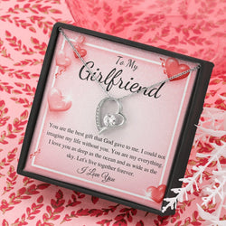 Stunning Birthday Gift For Girlfriend 2025 - Pure Silver Heart Necklace Gift Set