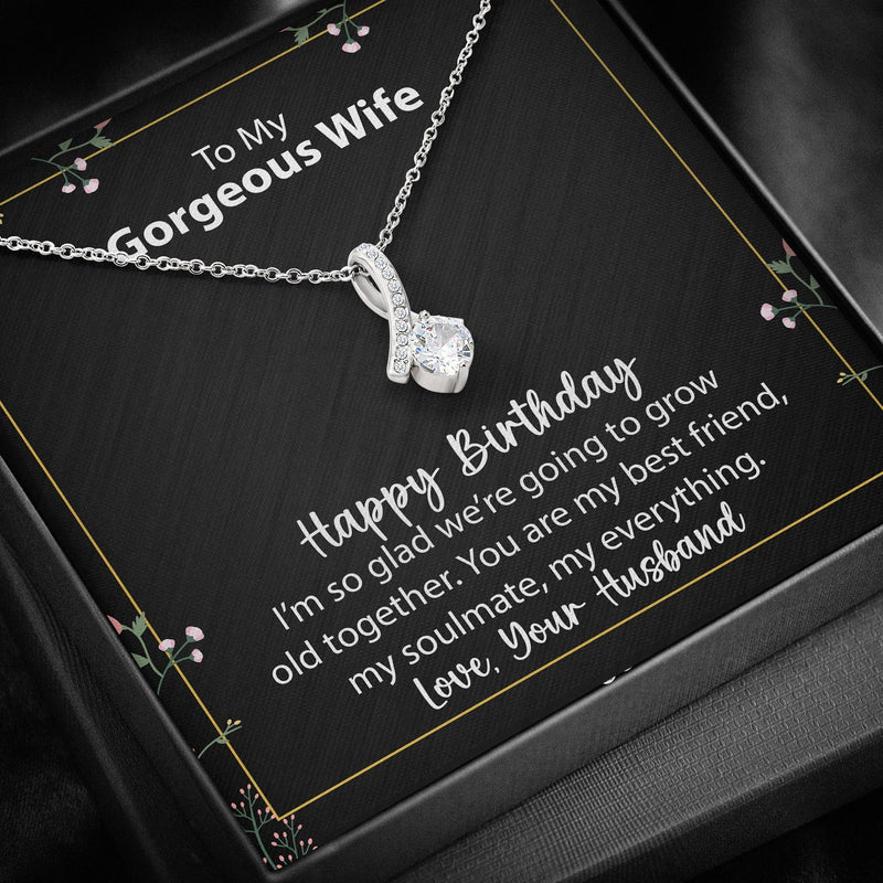 Heartfelt Birthday Gift For Wife 2025 - Pure Silver Necklace Gift Set