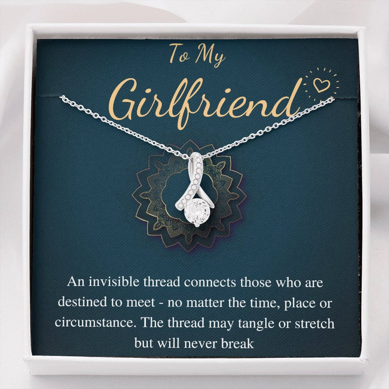 Romantic Birthday Gift For Girlfriend 2025 - Pure Silver Necklace Gift Set