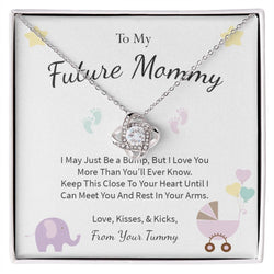 Amazing Gift For Mom to Be / New Mom 2025 - Pure Silver Necklace Gift Set
