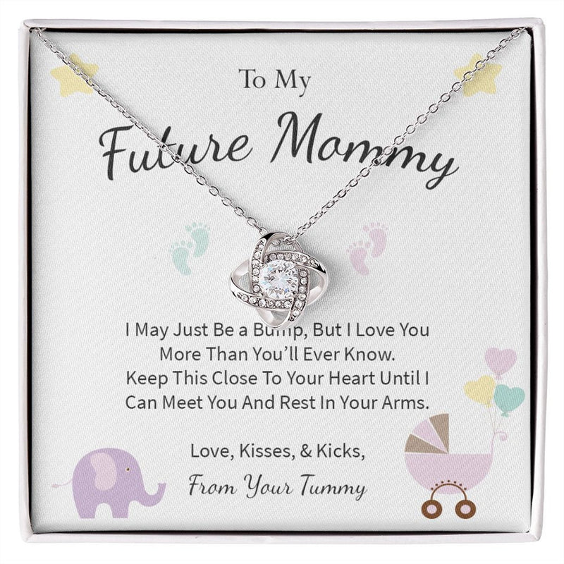 Amazing Gift For Mom to Be / New Mom 2024 - Pure Silver Necklace Gift Set