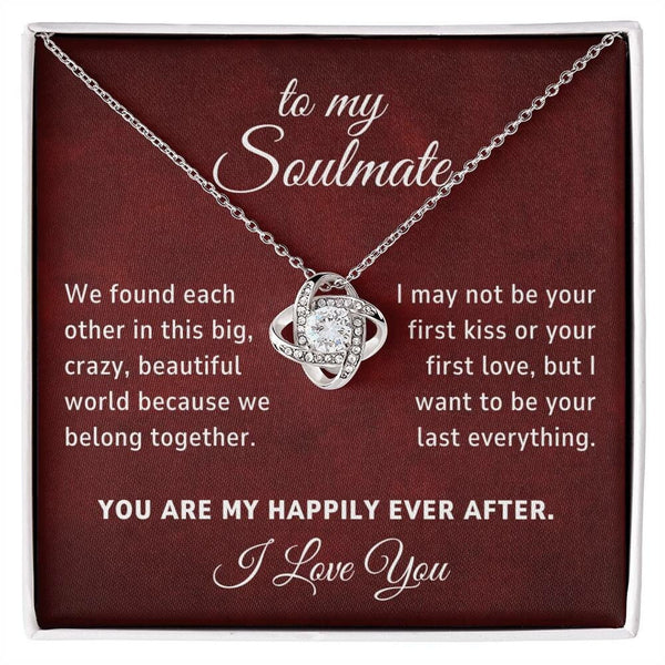 Soulmate Gift - Pure Silver Necklace Gift Set