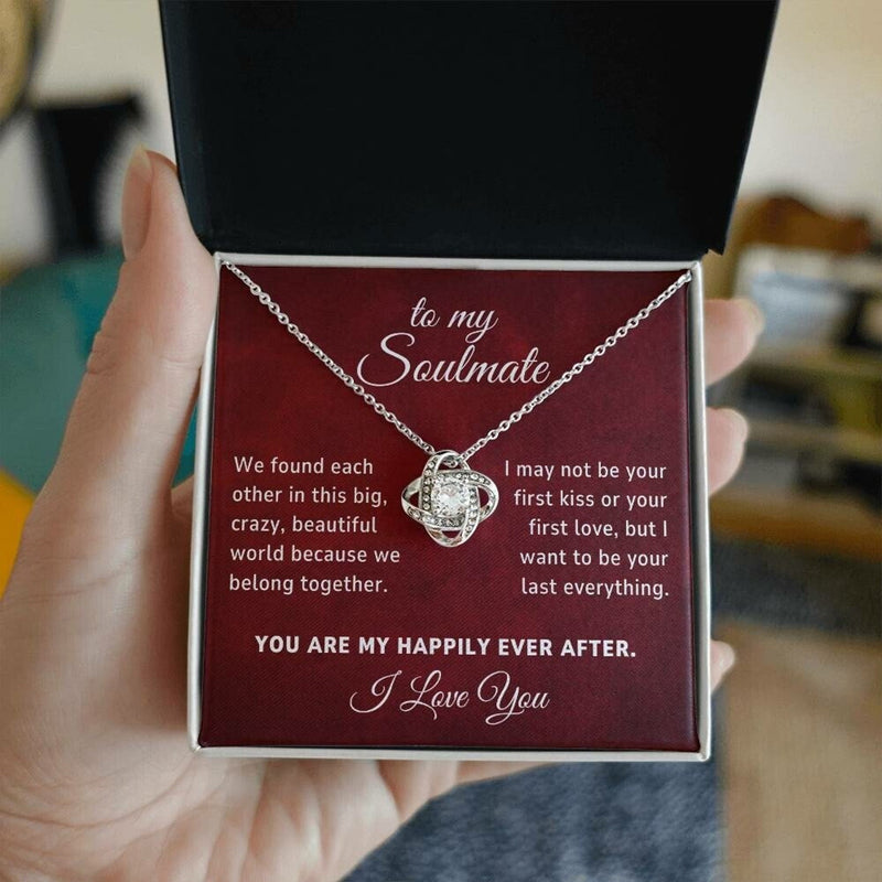 Soulmate Gift - Pure Silver Necklace Gift Set