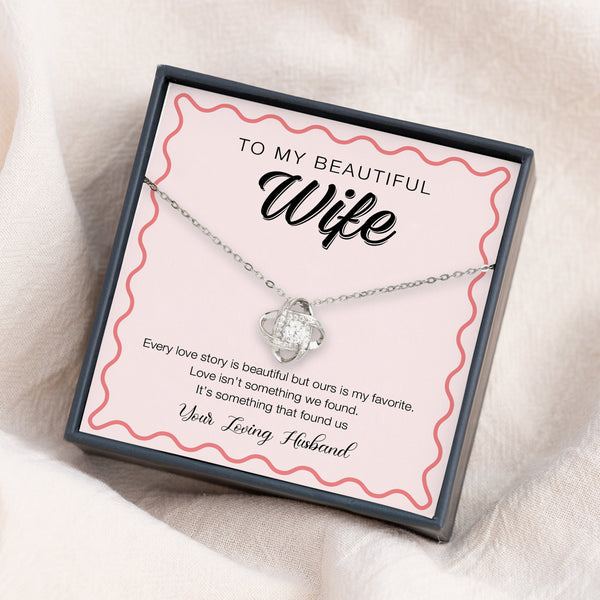 Special 2025 Gift For Wife - Pure Silver Necklace Gift Set