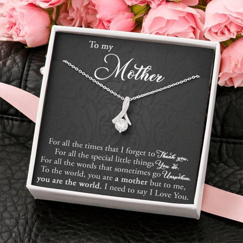 Most Special Gift For Mom 2024 - Pure Silver Necklace Gift Set