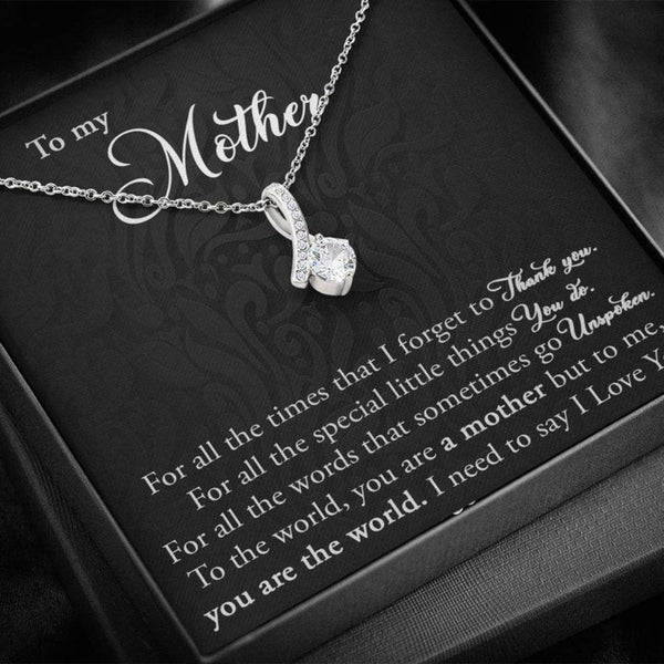 Most Special Gift For Mom 2024 - Pure Silver Necklace Gift Set
