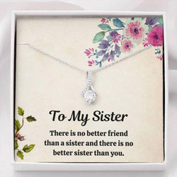 Lovely Gift For Sister 2024 - Pure Silver Necklace Gift Set