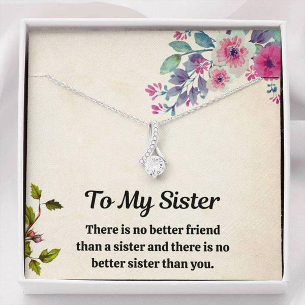 Lovely Gift For Sister 2025 - Pure Silver Necklace Gift Set