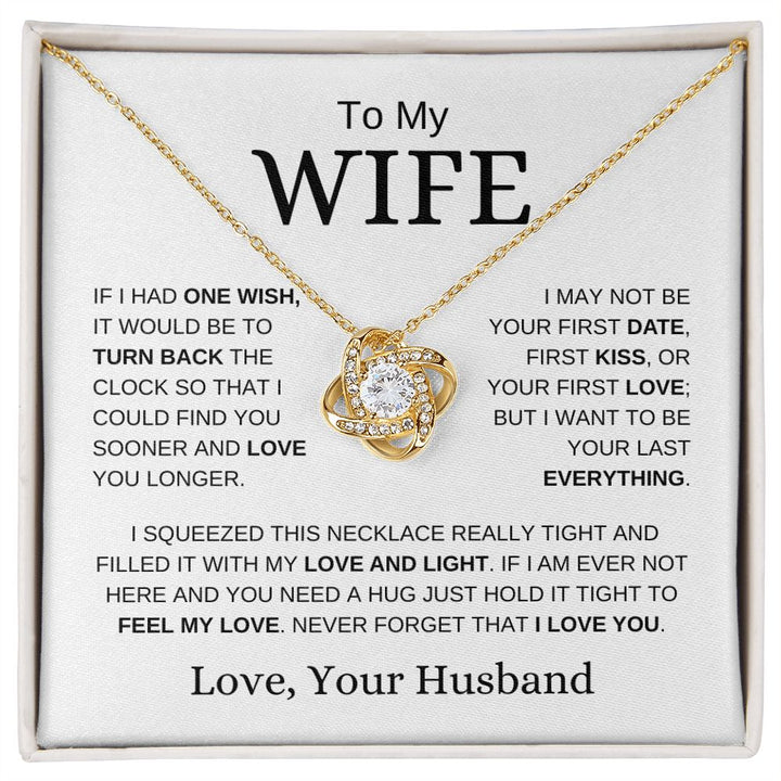 Most Special Gift Idea For Wife - Pure Silver Necklace Gift Set