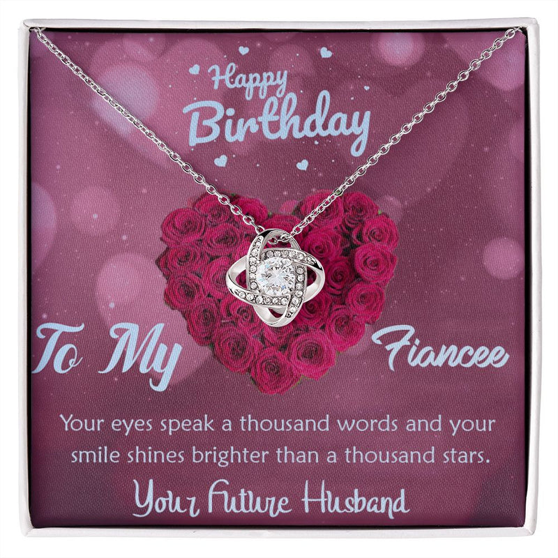 Unique Birthday Gift For Wife to be - Pure Silver Necklace Gift Set