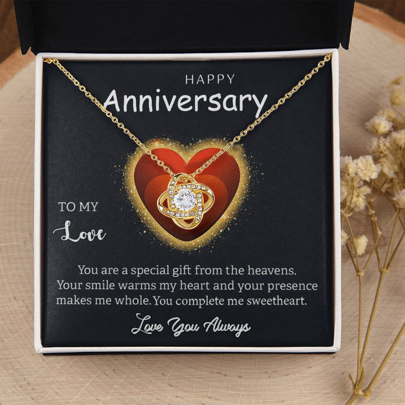 Perfect Anniversary 2025 Gift for Wife - Pure Silver Necklace Gift Set