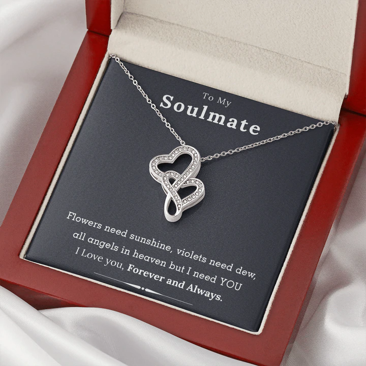 Most Special Gift for Soulmate - Pure Silver Pendant Gift Set