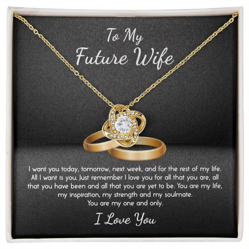 Perfect Gift For Wife-To-Be - Pure Silver Necklace Gift Set