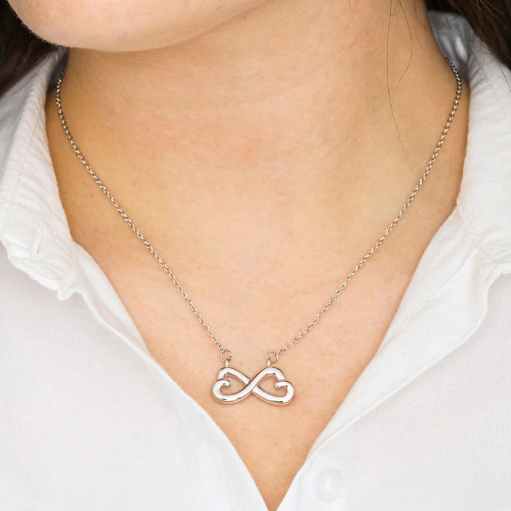 FABUNORA - Infinity Love Style -925 Sterling Silver Pendant Set