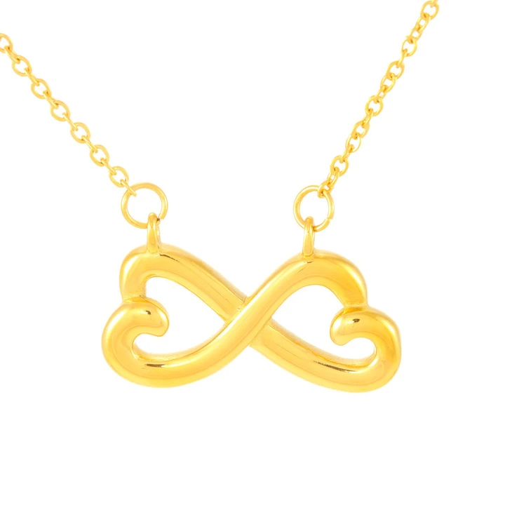 FABUNORA - Infinity Love Style -925 Sterling Silver Pendant Set