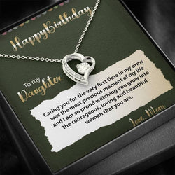 Thoughtful Birthday Gift for Daughter from Mom - 925 Sterling Silver Pendant