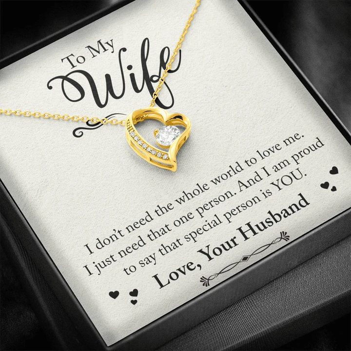 Best Heartfelt Gift For Wife - Pure Silver Necklace Gift Set