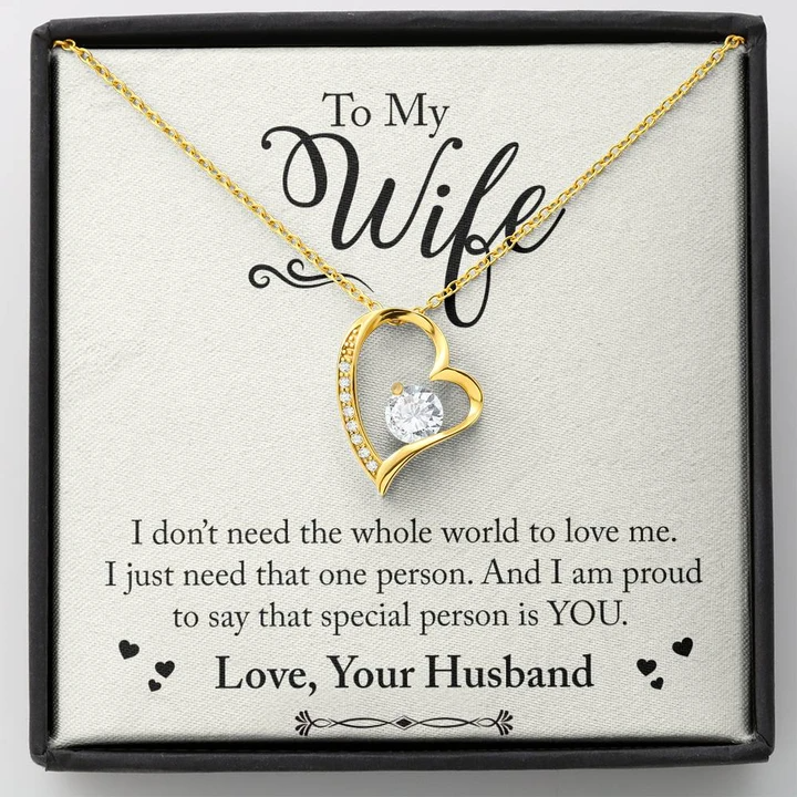 Best Heartfelt Gift For Wife - Pure Silver Necklace Gift Set