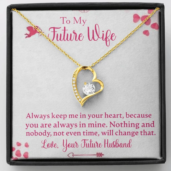 Perfect Gift for Future Wife - Pure Silver Necklace Gift Set