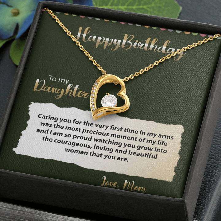 Thoughtful Birthday Gift for Daughter from Mom - 925 Sterling Silver Pendant