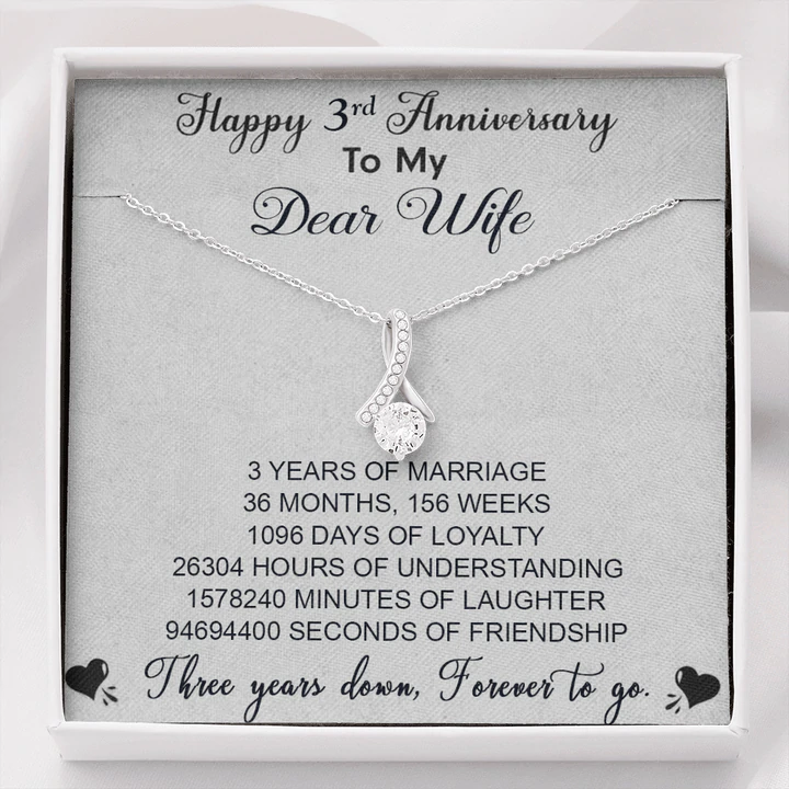 Happy 3rd wedding anniversary to my wife clearance