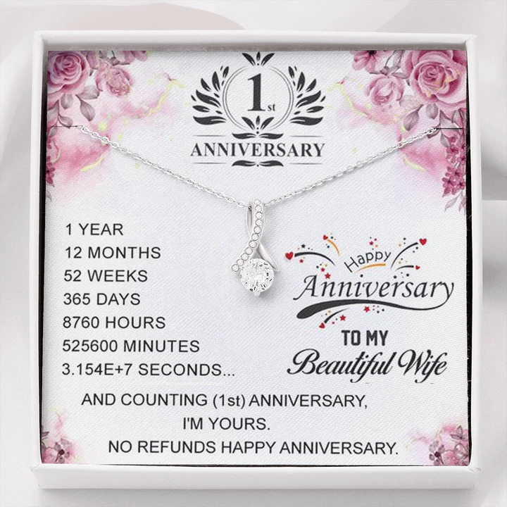 Wedding anniversary store gift for wife