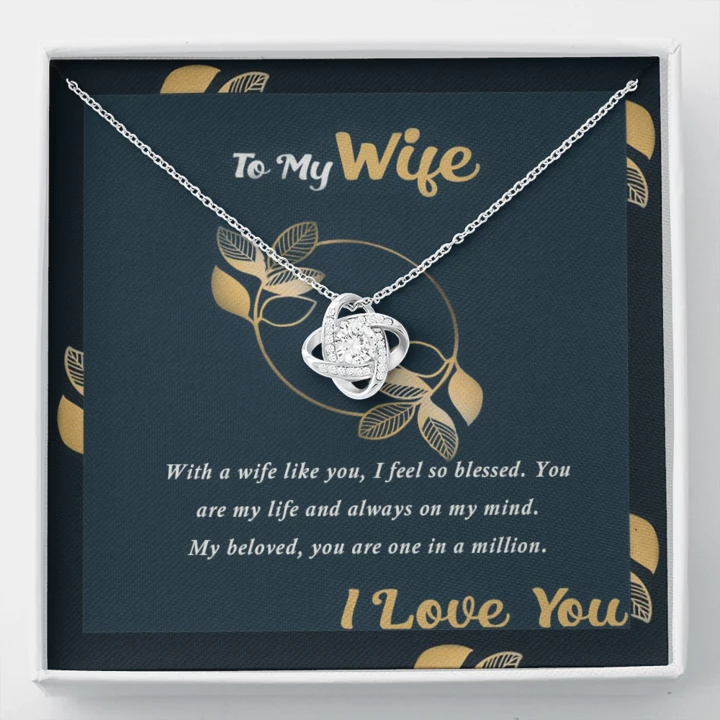Best Sterling Silver Gift For Wife - Pure Silver Necklace Gift Set