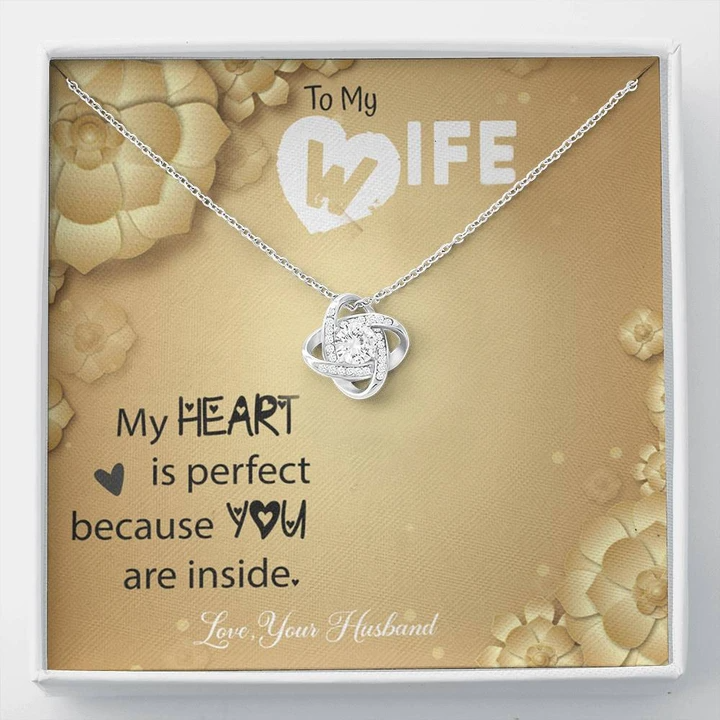 Lovely Gift for Wife from Husband 925 Sterling Silver Pendant Fabunora