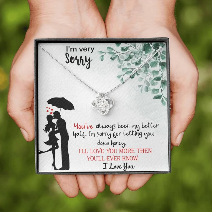 Apology presents online for girlfriend