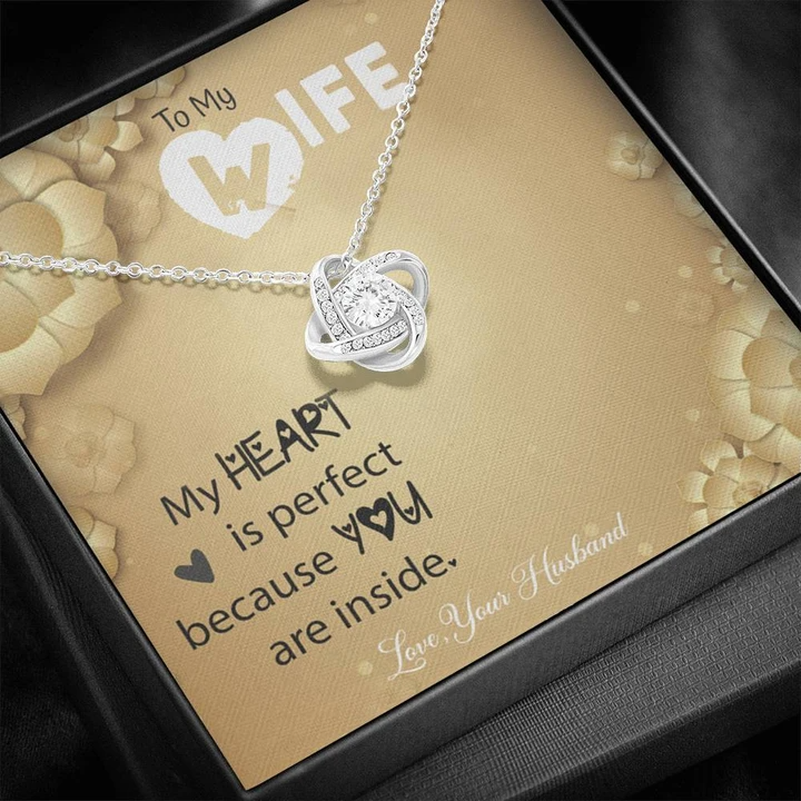 Love Knots Necklace – To My Wife Necklace Gift For Wife BV178 – HomeWix