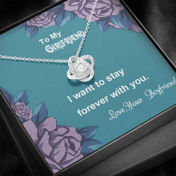 Amazing Gift For Girlfriend - Pure Silver Necklace Gift Set