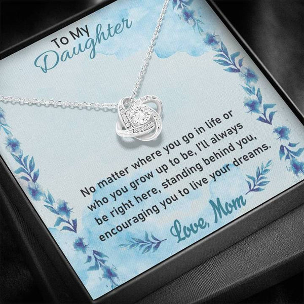 Perfect Gift For Daughter from Mom - 925 Sterling Silver Necklace Gift Set