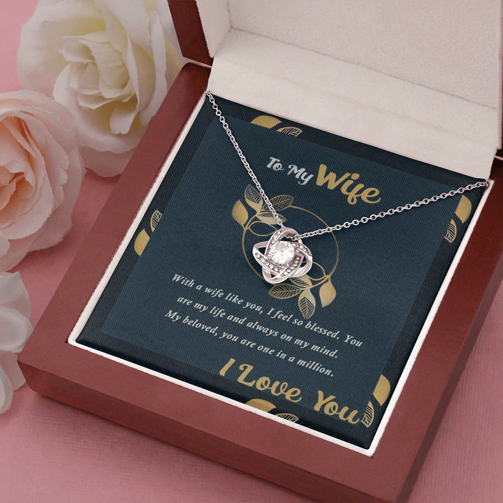 Best Sterling Silver Gift For Wife - Pure Silver Necklace Gift Set