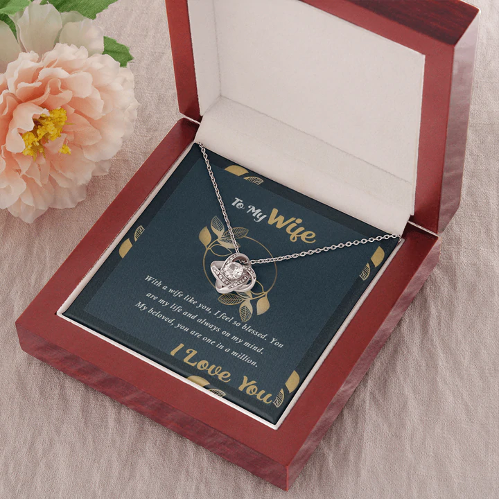 Best Sterling Silver Gift For Wife - Pure Silver Necklace Gift Set