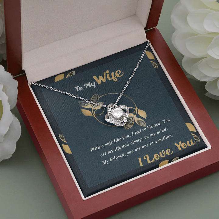 Best Sterling Silver Gift For Wife - Pure Silver Necklace Gift Set